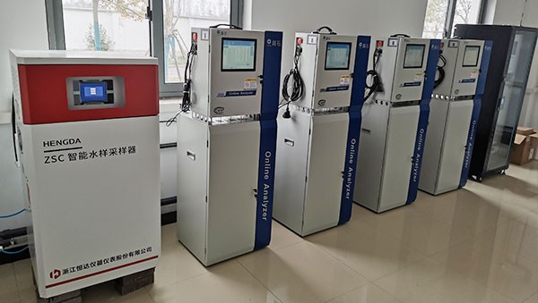 崇明汙水廠水質在線（xiàn）監測係統